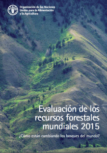 Evaluación recursos forestales mundiales FAO